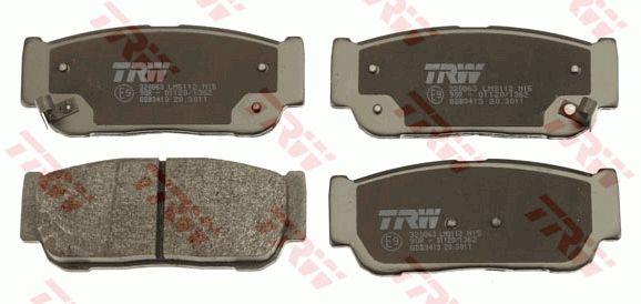 TRW GDB3413 TRW COTEC disc brake pads, set GDB3413: Buy near me in Poland at 2407.PL - Good price!