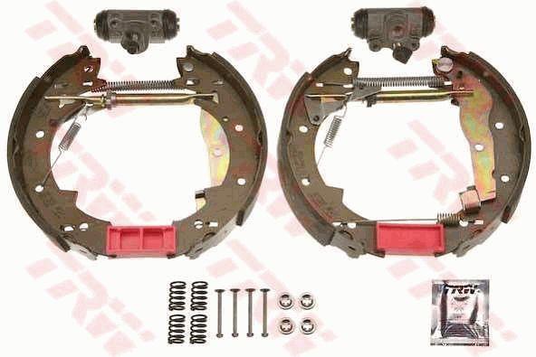 TRW GSK1551 Brake shoes with cylinders, set GSK1551: Buy near me in Poland at 2407.PL - Good price!