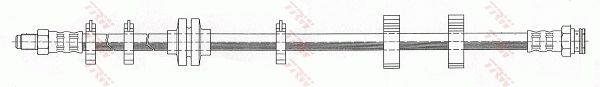 TRW PHB299 Przewód hamulcowy elastyczny PHB299: Dobra cena w Polsce na 2407.PL - Kup Teraz!