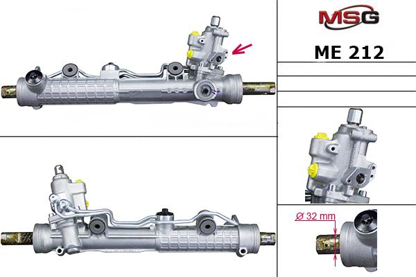 MSG ME212 Przekładnia kierownicza ME212: Dobra cena w Polsce na 2407.PL - Kup Teraz!