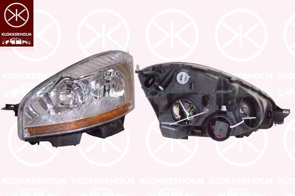 Klokkerholm 05380141 Headlight left 05380141: Buy near me in Poland at 2407.PL - Good price!