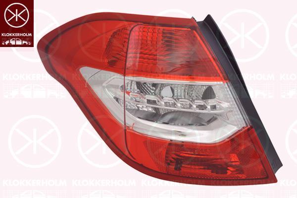Klokkerholm 05390711 Tail lamp outer left 05390711: Buy near me in Poland at 2407.PL - Good price!