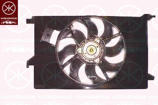 Klokkerholm 50782601 Вентилятор радіатора охолодження 50782601: Приваблива ціна - Купити у Польщі на 2407.PL!