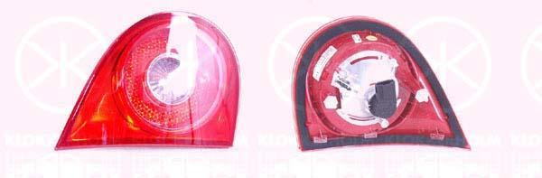 Klokkerholm 95240701A1 Tail lamp inner left 95240701A1: Buy near me in Poland at 2407.PL - Good price!