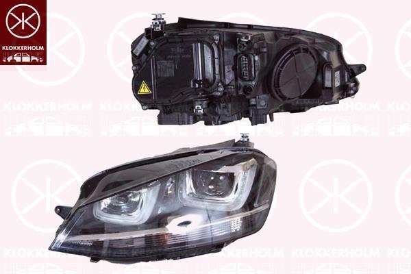 Klokkerholm 95350183A1 Headlight left 95350183A1: Buy near me in Poland at 2407.PL - Good price!