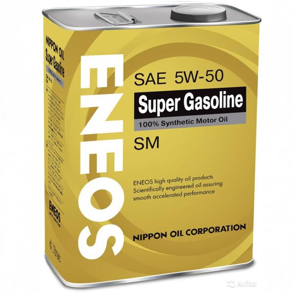 Eneos 8801252021940 Моторное масло Eneos Super Gasoline Synthetic 5W-50, 4л 8801252021940: Отличная цена - Купить в Польше на 2407.PL!