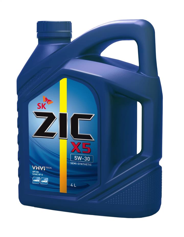 ZIC 162621 Engine oil ZIC X5 5W-30, 4L 162621: Buy near me in Poland at 2407.PL - Good price!