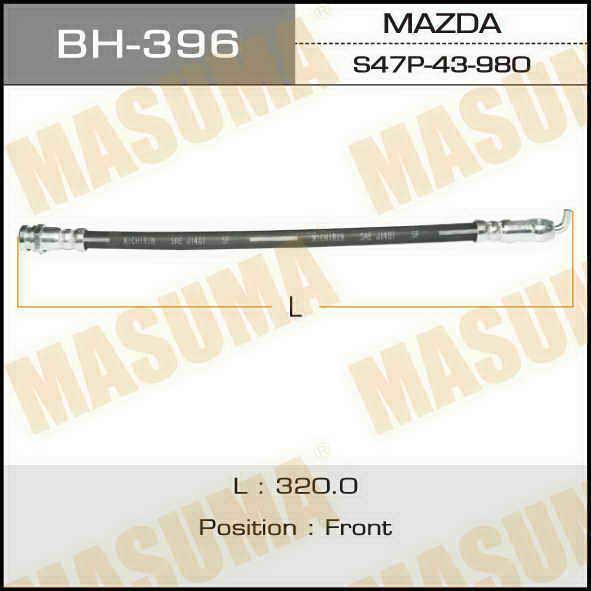 Masuma BH-396 Przewód hamulcowy elastyczny BH396: Dobra cena w Polsce na 2407.PL - Kup Teraz!