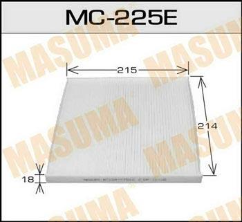 Masuma MC-225 Filter, interior air MC225: Buy near me in Poland at 2407.PL - Good price!