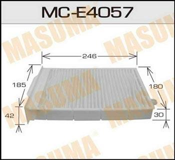 Masuma MC-E4057 Filtr kabinowy MCE4057: Dobra cena w Polsce na 2407.PL - Kup Teraz!