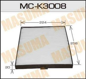 Masuma MC-K3008 Filtr kabinowy MCK3008: Dobra cena w Polsce na 2407.PL - Kup Teraz!