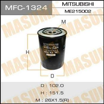 Masuma MFC-1324 Filtr oleju MFC1324: Dobra cena w Polsce na 2407.PL - Kup Teraz!