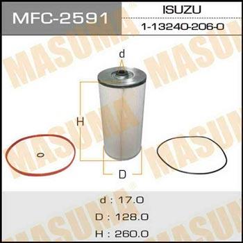 Masuma MFC-2591 Filtr oleju MFC2591: Dobra cena w Polsce na 2407.PL - Kup Teraz!