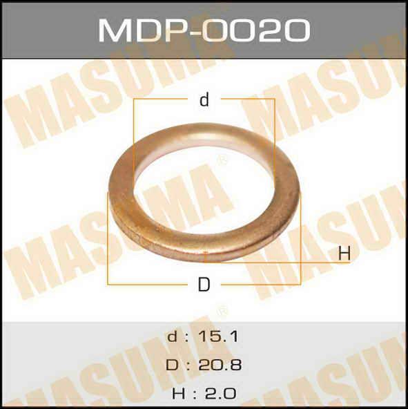 Masuma MDP-0020 Шайба форсунки паливної MDP0020: Приваблива ціна - Купити у Польщі на 2407.PL!