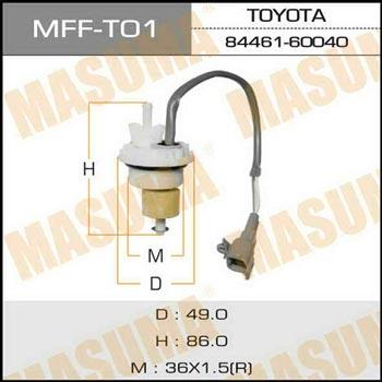 Masuma MFF-T01 Sensor für verstopften Kraftstofffilter MFFT01: Kaufen Sie zu einem guten Preis in Polen bei 2407.PL!
