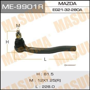 Masuma ME-9901R Spurstangenkopf rechts ME9901R: Kaufen Sie zu einem guten Preis in Polen bei 2407.PL!