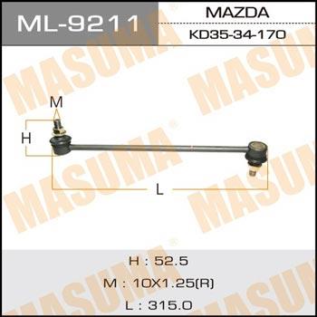 Masuma ML-9211 Rod/Strut, stabiliser ML9211: Buy near me in Poland at 2407.PL - Good price!