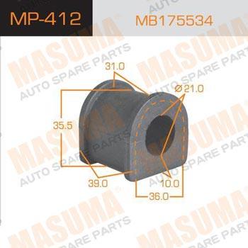 Masuma MP-412 Втулка стабілізатора переднього MP412: Купити у Польщі - Добра ціна на 2407.PL!