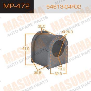 Masuma MP-472 Втулка стабілізатора переднього MP472: Приваблива ціна - Купити у Польщі на 2407.PL!
