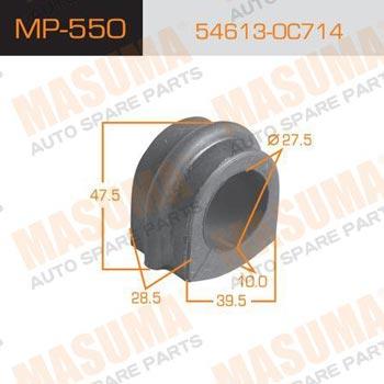 Masuma MP-550 Втулка стабилизатора переднего MP550: Отличная цена - Купить в Польше на 2407.PL!