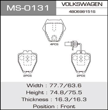 Masuma MS-0131 Колодки гальмівні барабанні, комплект MS0131: Приваблива ціна - Купити у Польщі на 2407.PL!