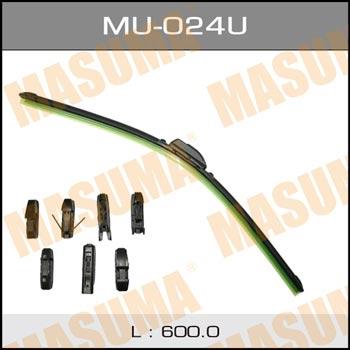 Masuma MU-024U Wiper Blade Frameless 600 mm (24") MU024U: Buy near me in Poland at 2407.PL - Good price!