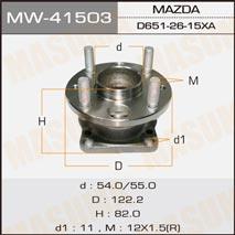 Masuma MW-41503 Wheel hub with rear bearing MW41503: Buy near me in Poland at 2407.PL - Good price!