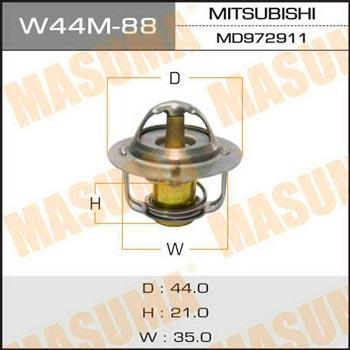 Masuma W44M-88 Thermostat, coolant W44M88: Buy near me in Poland at 2407.PL - Good price!