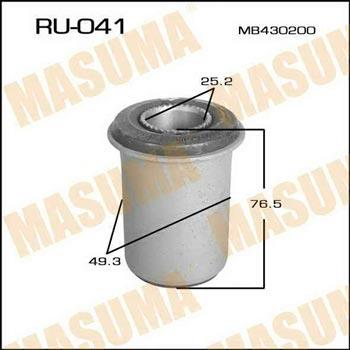 Masuma RU-041 Silent block front upper arm RU041: Buy near me in Poland at 2407.PL - Good price!