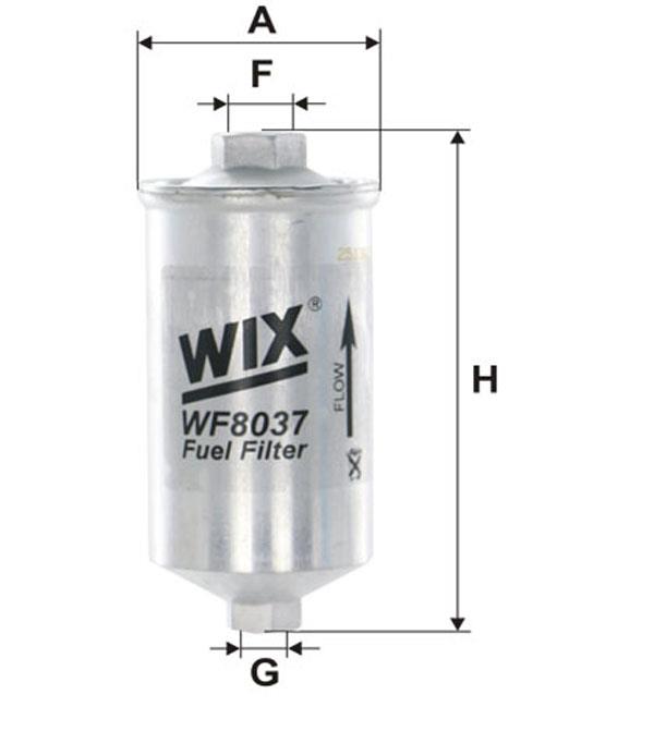 WIX WF8037 Топливный фильтр WF8037: Купить в Польше - Отличная цена на 2407.PL!