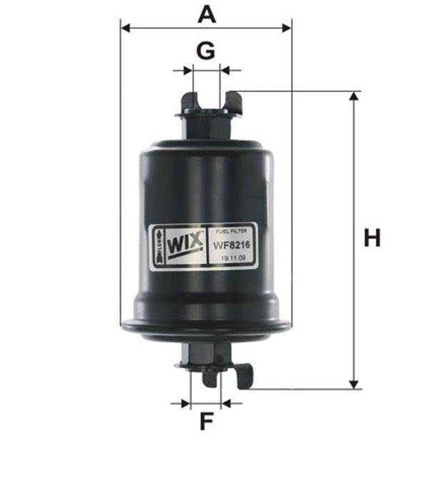 WIX WF8216 Fuel filter WF8216: Buy near me in Poland at 2407.PL - Good price!