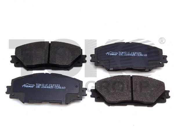 Toko T2115121 Front disc brake pads, set T2115121: Buy near me in Poland at 2407.PL - Good price!