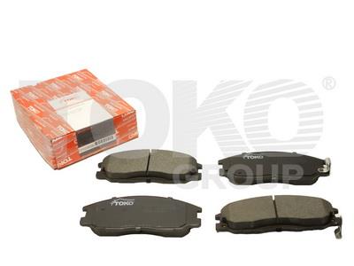 Toko T2103009L Front disc brake pads, set T2103009L: Buy near me in Poland at 2407.PL - Good price!