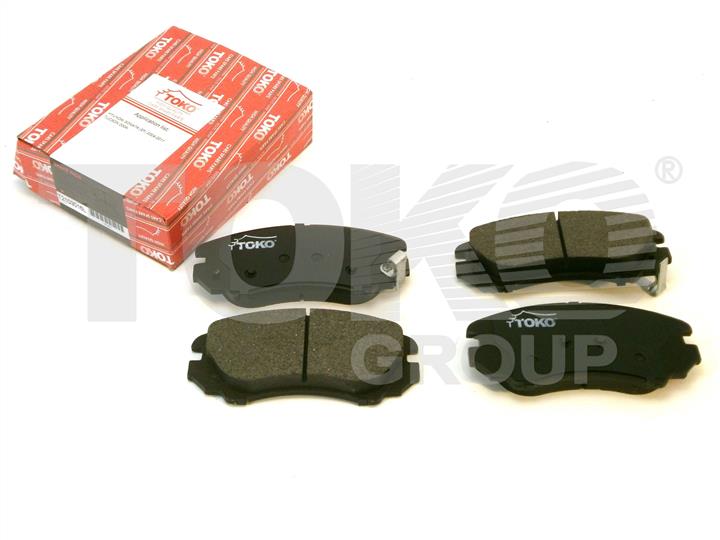 Toko T2103016L Front disc brake pads, set T2103016L: Buy near me in Poland at 2407.PL - Good price!