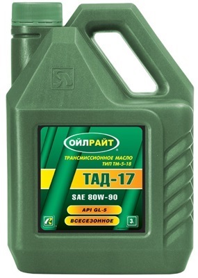 Oilright 2544 Olej przekładniowy Oilright TAD-17 Typ TM-5-18 80W-90, 10 l 2544: Dobra cena w Polsce na 2407.PL - Kup Teraz!