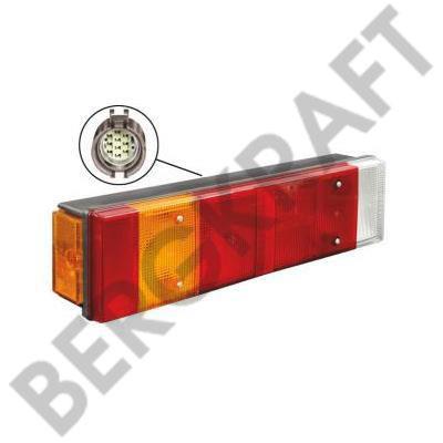 Berg kraft BK6123244 Tail lamp left BK6123244: Buy near me in Poland at 2407.PL - Good price!