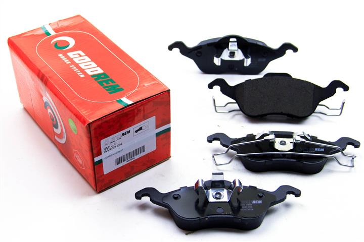 Goodrem RM1209 Disc brake pad set RM1209: Buy near me at 2407.PL in Poland at an Affordable price!