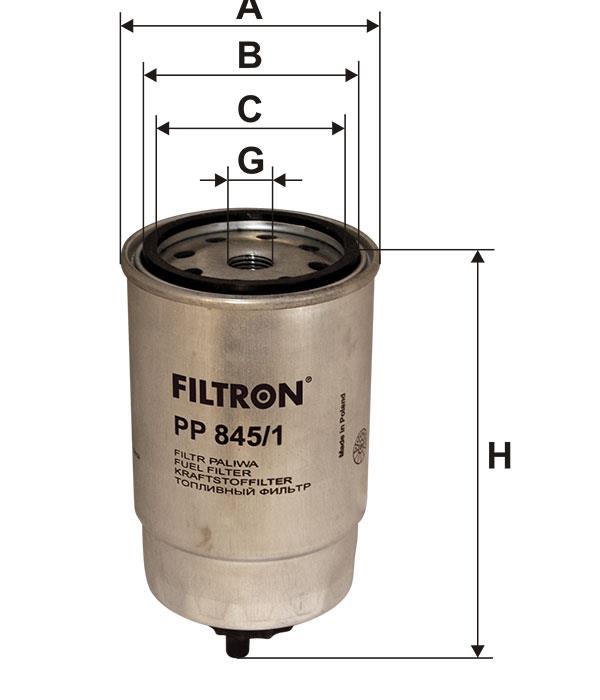 Filtr paliwa Filtron PP 845&#x2F;1