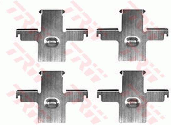 TRW PFK307 Mounting kit brake pads PFK307: Buy near me in Poland at 2407.PL - Good price!