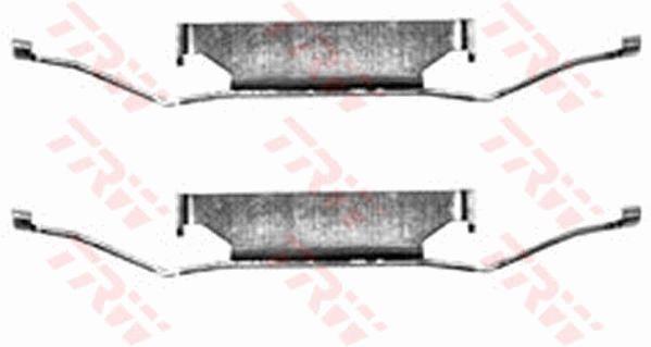 TRW PFK212 Mounting kit brake pads PFK212: Buy near me at 2407.PL in Poland at an Affordable price!