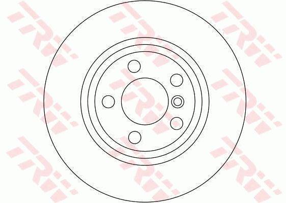TRW DF4392S Front brake disc ventilated DF4392S: Buy near me in Poland at 2407.PL - Good price!