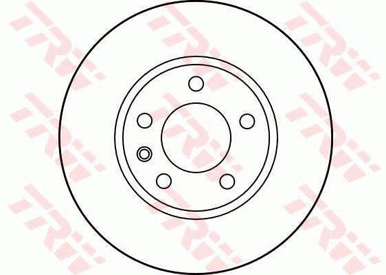 TRW DF1694 Front brake disc ventilated DF1694: Buy near me in Poland at 2407.PL - Good price!