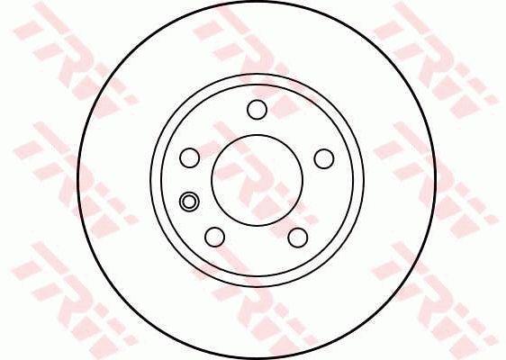 TRW DF1694 Wentylowana przednia tarcza hamulcowa DF1694: Dobra cena w Polsce na 2407.PL - Kup Teraz!