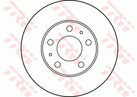 TRW DF2721 Wentylowana przednia tarcza hamulcowa DF2721: Dobra cena w Polsce na 2407.PL - Kup Teraz!