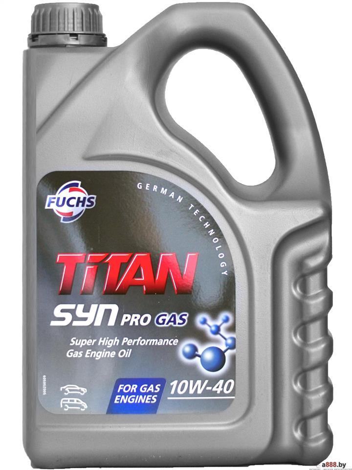 Fuchs 1108 Engine oil Fuchs TITAN SYN PRO GAS 10W-40, 4L 1108: Buy near me in Poland at 2407.PL - Good price!