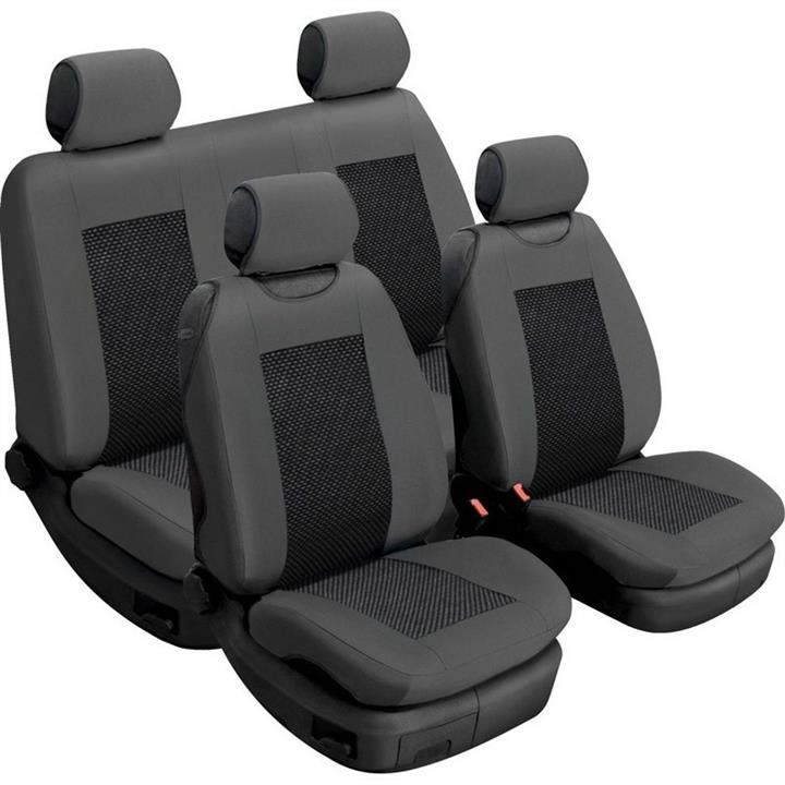 Beltex 52310 Car seat covers universal Comfort (set) graphite without head restraints 52310: Buy near me at 2407.PL in Poland at an Affordable price!