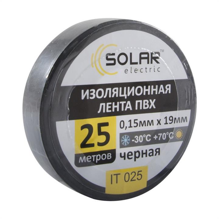 Solar IT025 Taśma izolacyjna czarna, 25 m IT025: Dobra cena w Polsce na 2407.PL - Kup Teraz!
