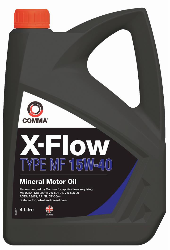 Comma XFMF4L Olej silnikowy Comma X-Flow Type MF 15W-40, 4 l XFMF4L: Dobra cena w Polsce na 2407.PL - Kup Teraz!
