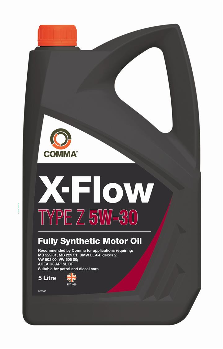 Comma XFZ5L Engine oil Comma X-Flow Type Z 5W-30, 5L XFZ5L: Buy near me in Poland at 2407.PL - Good price!