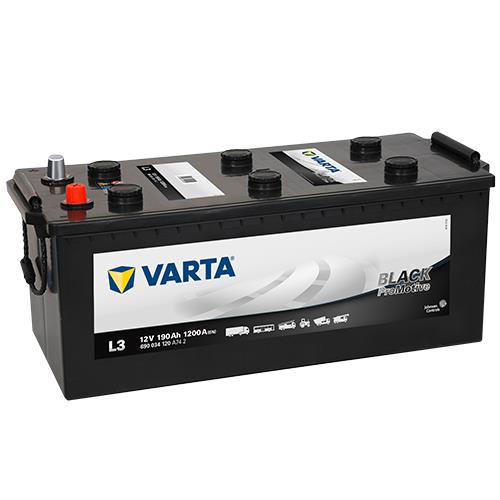 Varta 690034120A742 Battery Varta Promotive Black 12V 190AH 1200A(EN) L+ 690034120A742: Buy near me in Poland at 2407.PL - Good price!